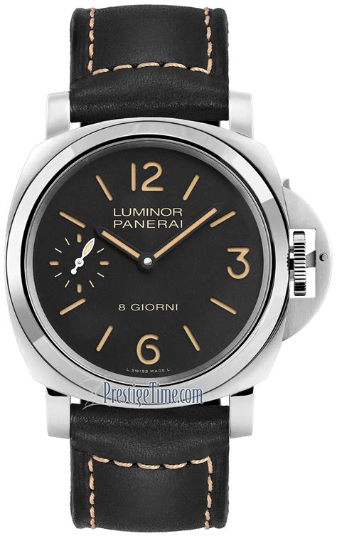 iwc 8 giorni|pam00915 Luminor 8 Giorni Panerai Luminor Base 8 Days 44mm .